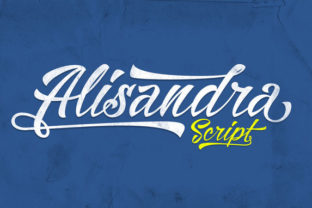 Alisandra: A Elegant Script Font