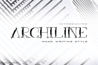 Archiline: A Bold Display Font for Digital Marketing