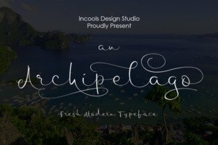 Archipelago: A Delicate Script for Display Design
