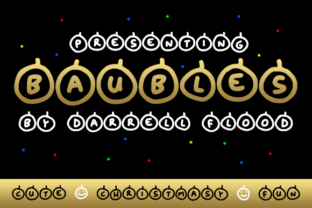 Baubles: A Festive Font for Creative Campaigns