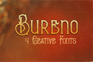 Bureno: A Vintage Font for Timeless Design