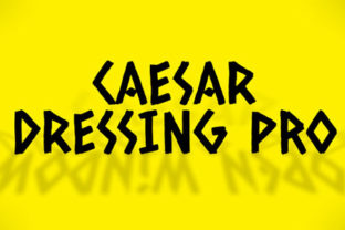Caesar Dressing Pro Font