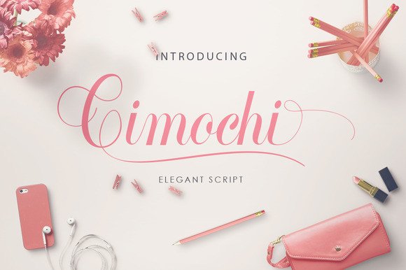 Cimochi Font: Elegant Script for Business