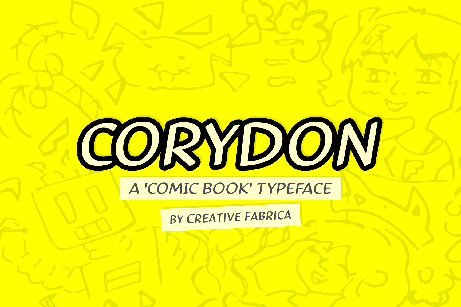 Corydon: A Clean Comic-Style Display Font That Delivers Clarity