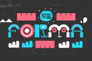 Forma: A Bold Display Font for Editorial Design