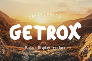 Getrox: A Playful Display Font