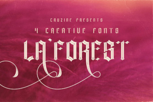 La Forest: A Gothic Typeface for Editorial Design