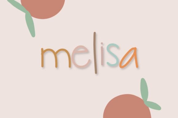 Melisa: A Handwritten Font for Creative Marketing