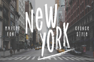 New York: A Bold Display Font