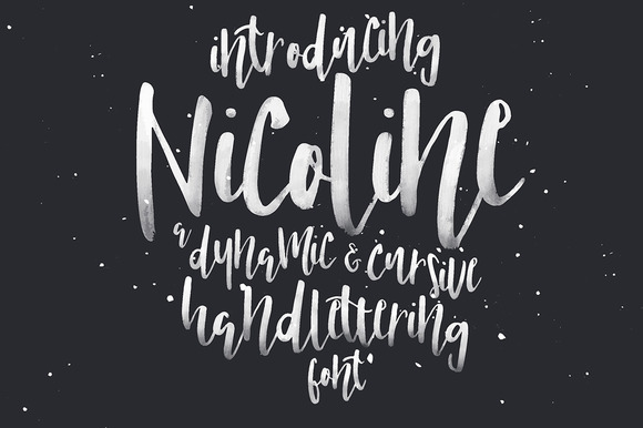 Nicoline: A Modern Script Font