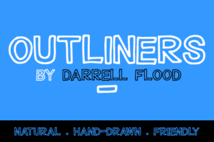 Outliners: A Bold Display Font