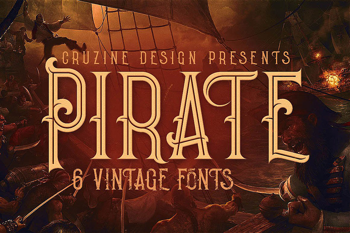 Pirate: A Bold Font for Creative Projects