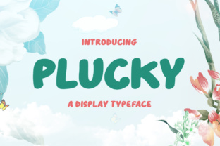 Plucky: A Display Font That Makes Your Headlines Pop