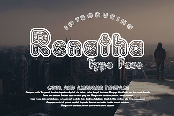 Renatha: A Display Font That Commands Attention