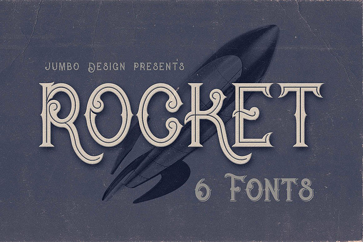 Rocket Font: Bold and Retro