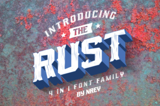 Rust: A Bold Font for Craft Creators