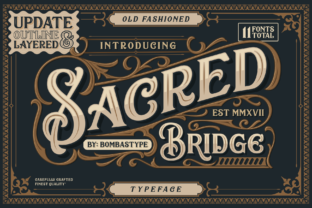 Sacred Bridge Font for Business