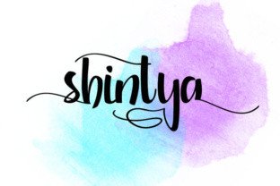 Shintya: A Script Font for Creative Campaigns