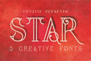 Star Red: A Bold Display Font for Web Design