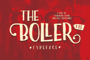 The Boller: A Playful Display Font for Authentic Brand Moments