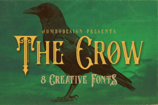 The Crow Font: Bold & Vintage for Business