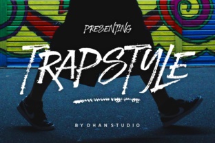 Trapstyle: A Dynamic Display Font