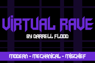 Virtual Rave: A Bold Type for Modern Design